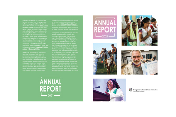 2021 Annual Report cover