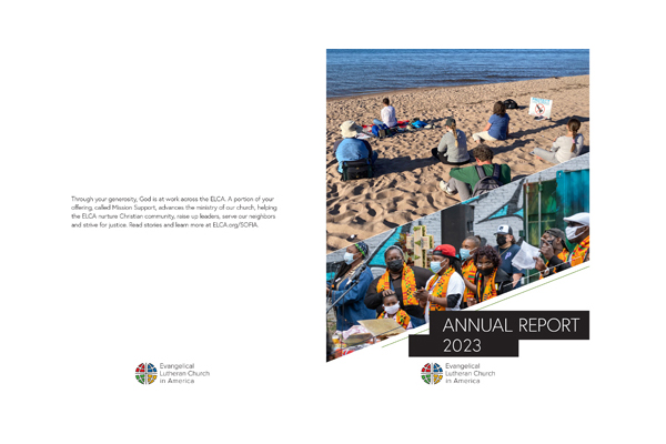 2023 Annual Report Cover Spread