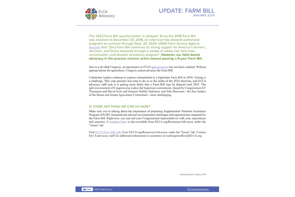 2024 Farm Bill Updates