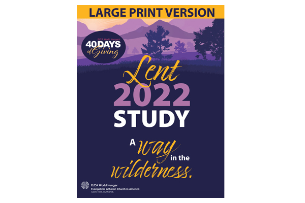 40 Days of Giving 2022: Study Guide (LARGE TEXT)