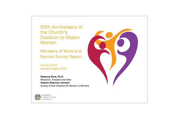 Ministers of Word and Service Survey Report from 50th Anniversary Ordination of Women Study (pdf)