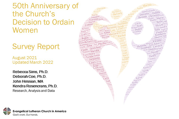 50th Anniversary Ordination of Women Survey Report