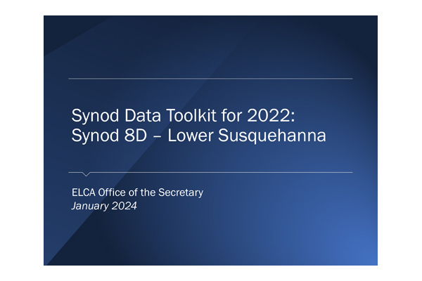 8D Lower Susquehanna Data