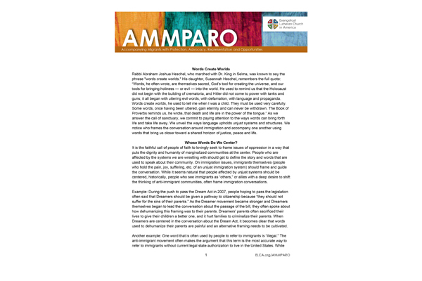 AMMPARO Words Create Worlds