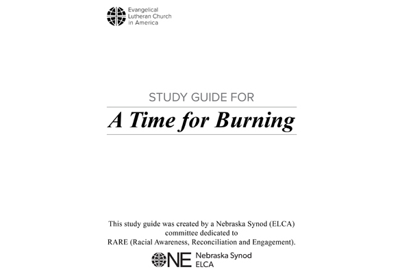 A Time for Burning Study Guide