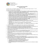 Church Council Summary Nov. 14-17, 2024 thumbnail image
