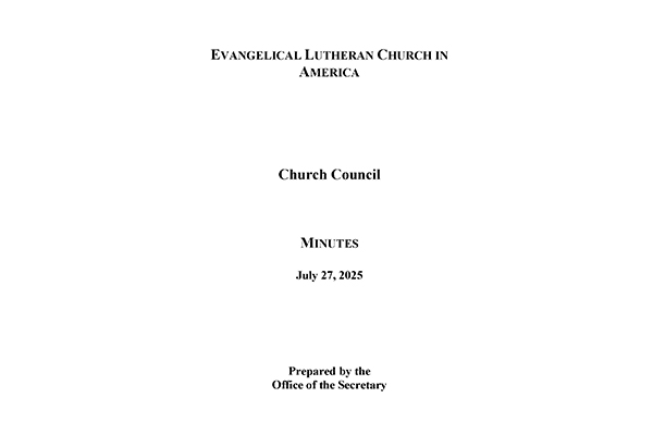 Church Council Minutes – July 27, 2025