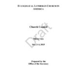Church Council Minutes October 2-3, 2025 Thumbnail Image