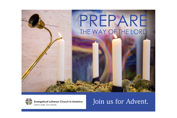 Candle Prepare Advent Postcard fillable