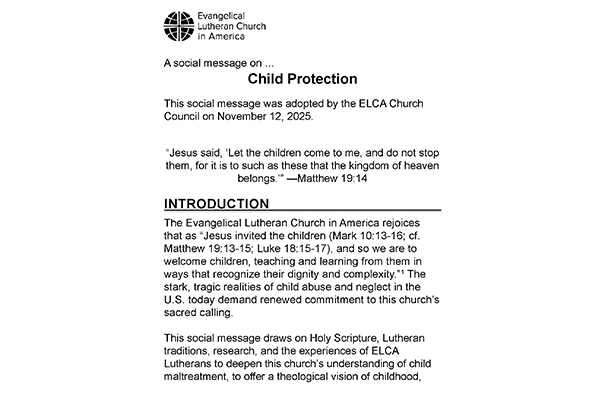 Child Protection Social Message Large Print Thumbnail Image