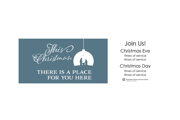 Christmas Ornament Banner 2×6