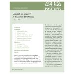 Church in Society Introduction