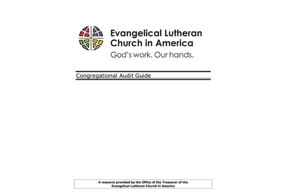 Congregational Audit Guide