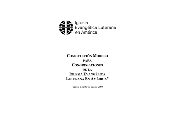 2025 Constitución Modelo para Congregaciones
