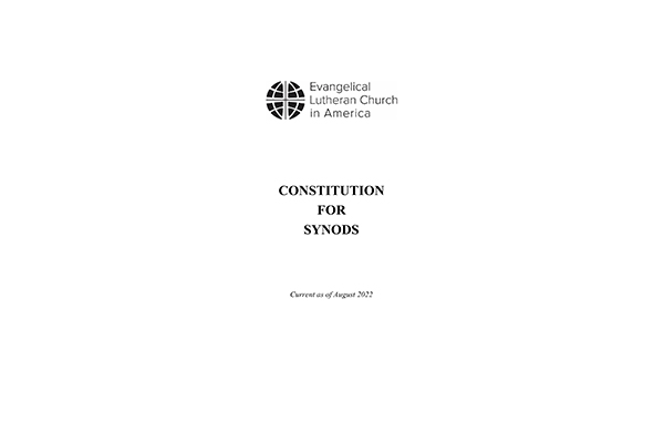 Constitution for Synods 2022