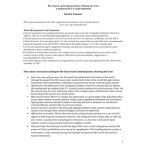 Criminal Justice Summary