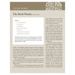 Dealth Penalty Introduction