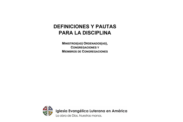 Definitions and Guidelines for Discipline 2021 (Spanish)