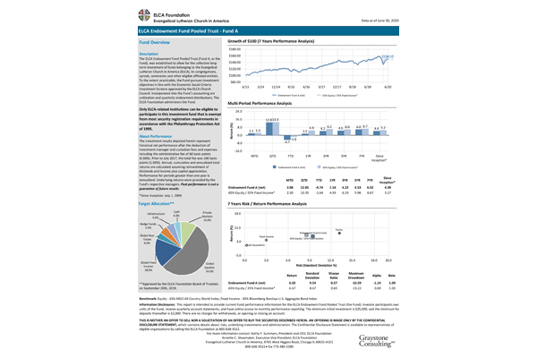 EFPT Fund A Monthly Report - June 2020