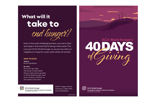 40 Days of Giving 2021 Brochure