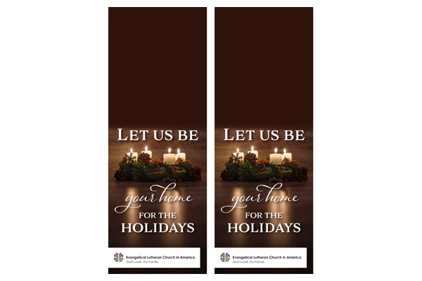 ELCA Christmas Invite - Candles 2016 Door Hangers