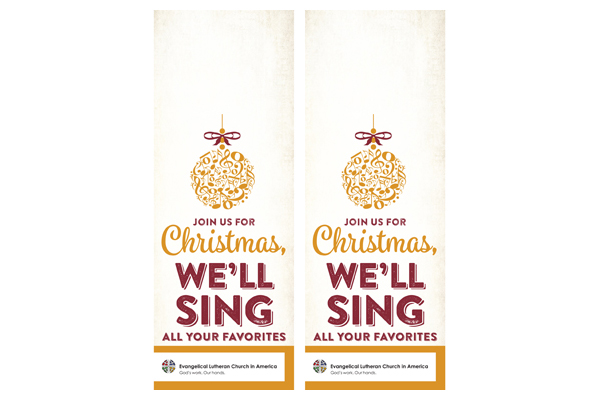 Christmas Sing Door Hanger No Template