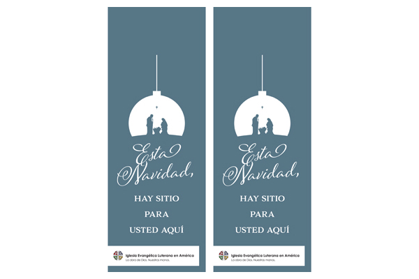 ELCA Christmas Invite - Ornament 2016 Door Hangers