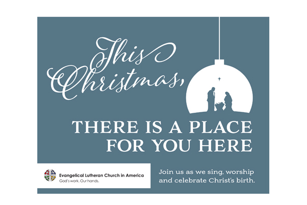 ELCA Christmas Invite - Ornament 2016 Post Card