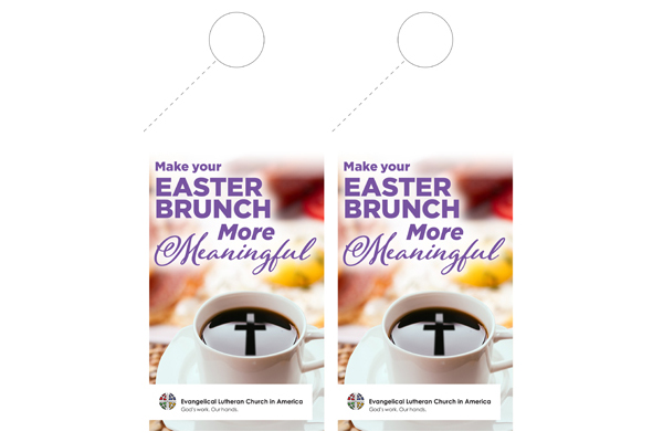 Easter Brunch Door Hanger