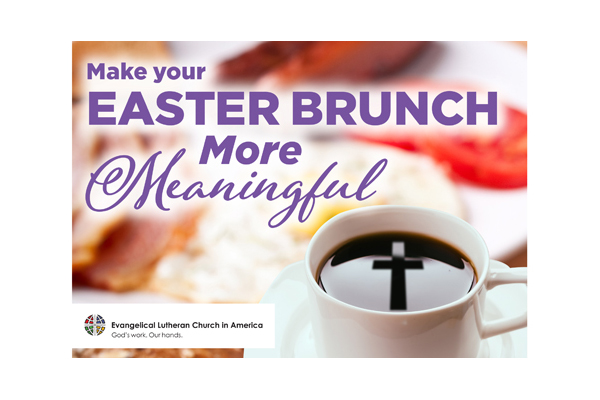 ELCA Easter Brunch Postcard