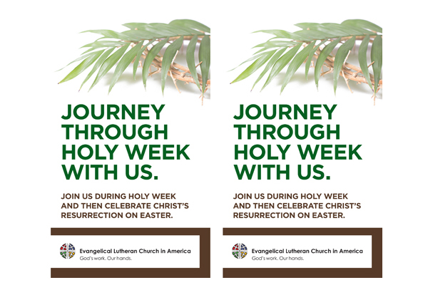 ELCA Easter Journey Door Hanger No Template