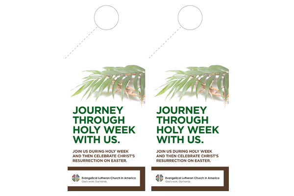 Easter Journey Door Hanger