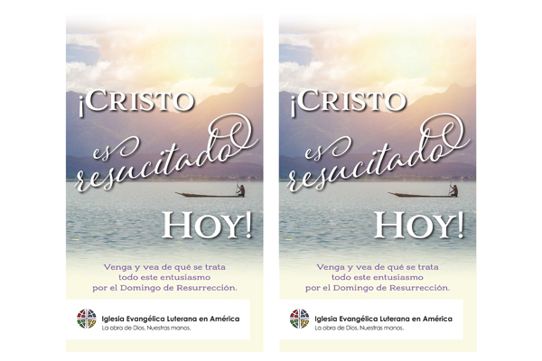 Easter Risen Door Hanger No Template – Spanish