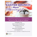 ELCA - Easter Tools - Brunch - Poster - 2025