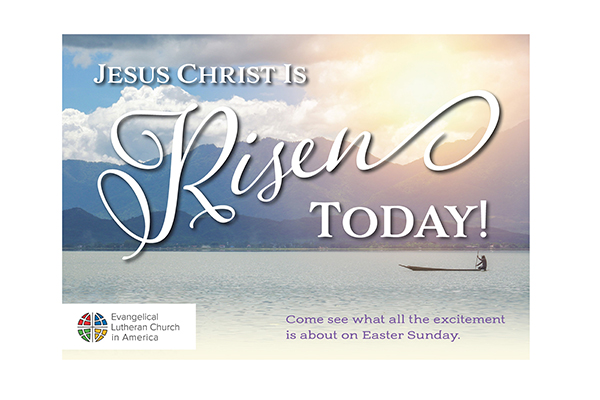 Easter Risen Postcard