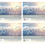 ELCA- Easter Tools -Risen -Postcard 4Up 2025