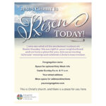 ELCA - Easter Tools - Risen Poster 2025