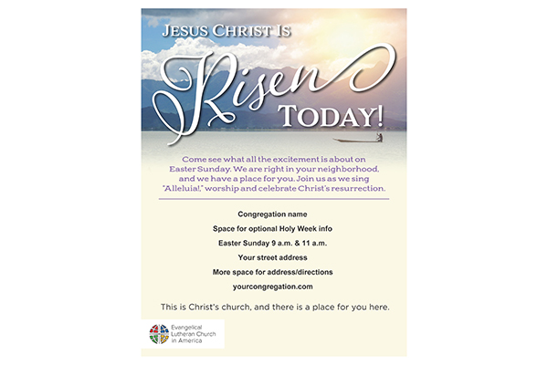 Easter Risen Poster