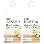 ELCA -Easter Tools - Single Lily - DoorHanger - 2025