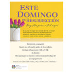 Easter Tools Tulips Poster 2025 Spanish