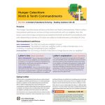 ELCA World Hunger 9th_10th Commandments Catechism