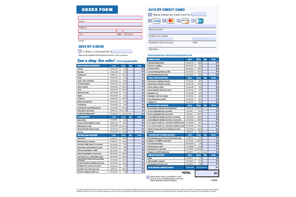 Order Form