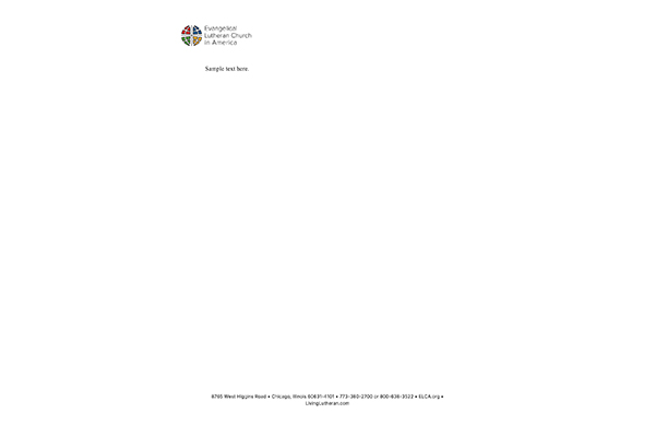 ELCA Letterhead 4c