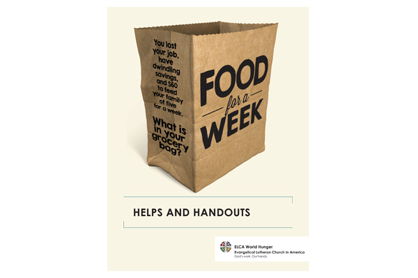 Food for a Week - Handout