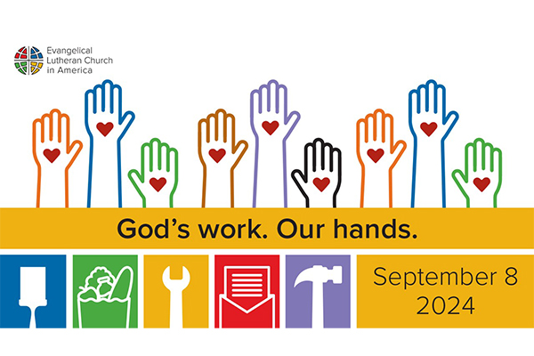 “God’s work. Our hands.” Sunday PowerPoint Template