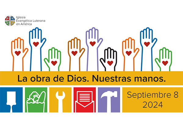 “God’s work. Our hands.” Sunday – PowerPoint Template (Spanish)