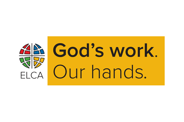 God's work. Our hands.' Sunday Lockup - Horizontal