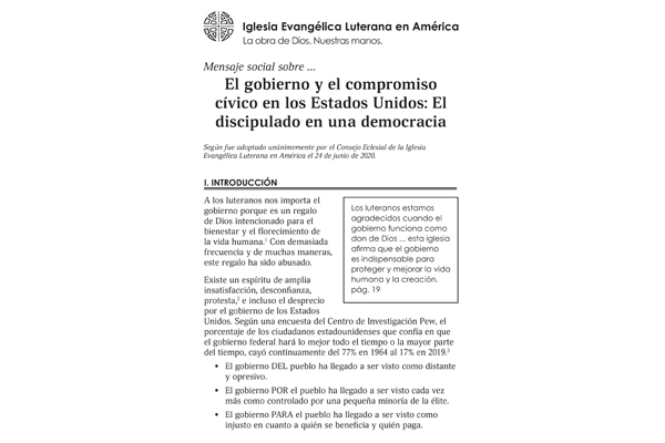 Government and Civic Engagement (Spanish)