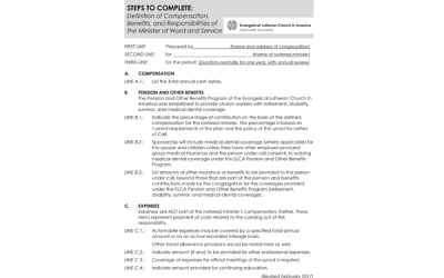 Compensation and Benefits for a Deacon Guide