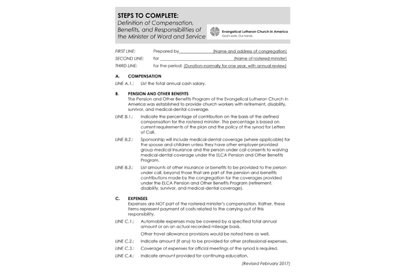 Guide to Compensation Word and Service